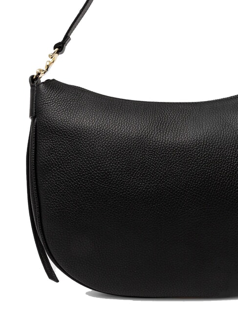 C-EASY Large leather satchel bag Black - Women’s Bags