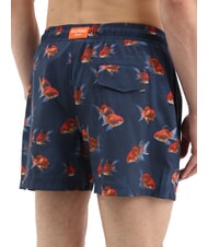 SUN68 SEASIDE Men's beach costume navy blue - Swimwear - 3