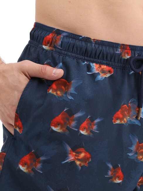 SEASIDE Men's beach costume navy blue - Swimwear