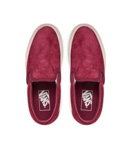 VANS CLASSIC Suede leather slip-on sneakers rhododendron - Unisex shoes - 3