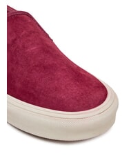 VANS CLASSIC Suede leather slip-on sneakers rhododendron - Unisex shoes - 4