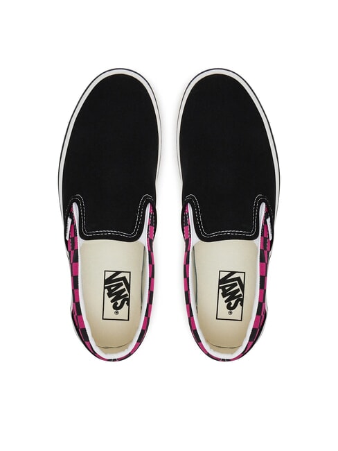 CLASSIC POP CHECK Checkered Slip-On Sneakers raspberry rose - Unisex shoes