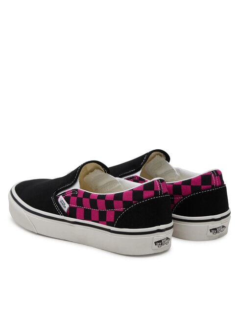 CLASSIC POP CHECK Checkered Slip-On Sneakers raspberry rose - Unisex shoes