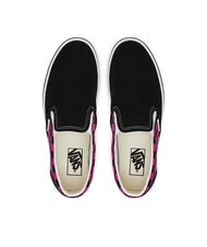 VANS CLASSIC POP CHECK Checkered Slip-On Sneakers raspberry rose - Unisex shoes - 3