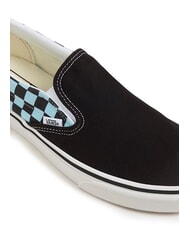 VANS CLASSIC POP CHECK Checkered Slip-On Sneakers crystal blue - Unisex shoes - 3