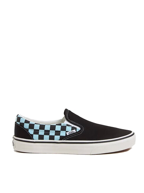 CLASSIC POP CHECK Checkered Slip-On Sneakers crystal blue - Unisex shoes