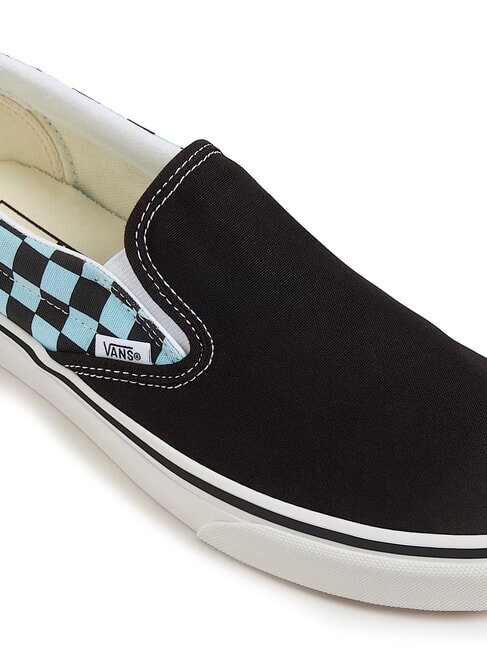 CLASSIC POP CHECK Checkered Slip-On Sneakers crystal blue - Unisex shoes