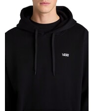 VANS LEFT CHEST II LOOSE Hoodie black - Sweatshirts - 4