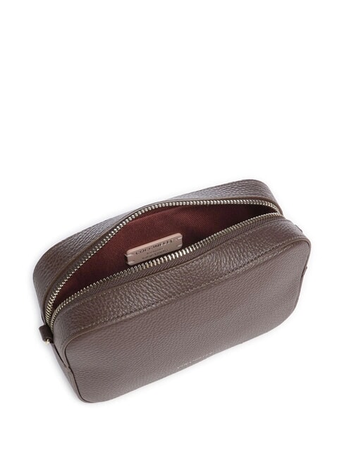 TEBE Shoulder bag in textured leather brunette - Women’s Bags