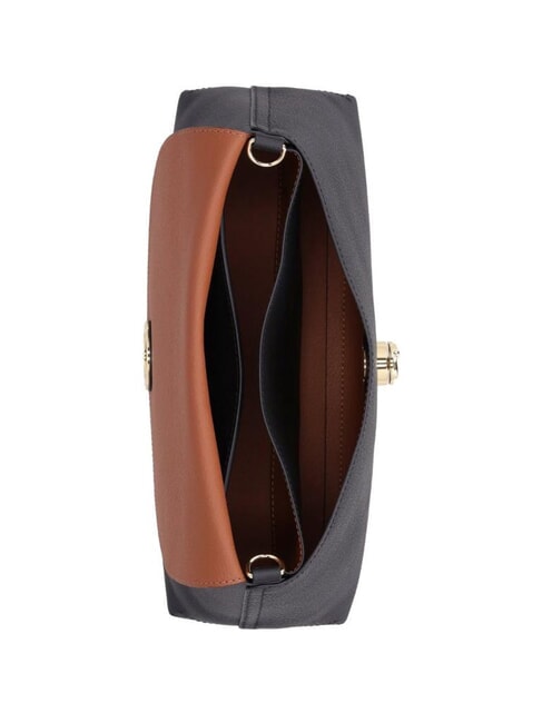 NIKLA Shoulder bag black/cognac - Women’s Bags