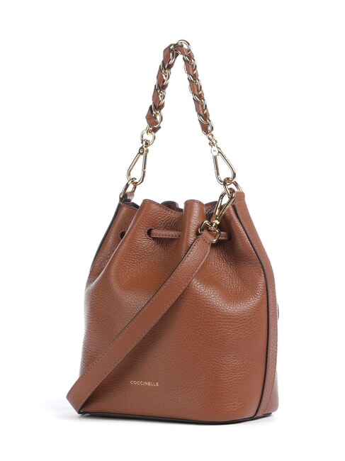 BEAT GENERATION Mini Leather Bucket cognac - Women&rsquo;s Bags