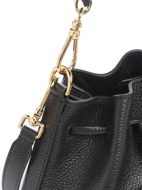 BEAT GENERATION Mini Leather Bucket Black - Women&rsquo;s Bags