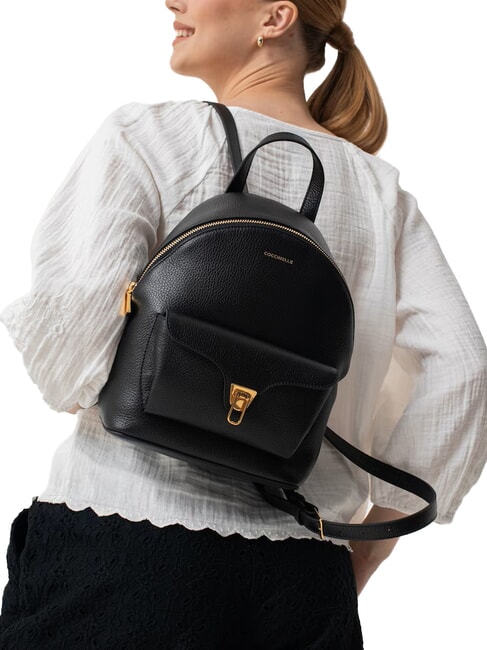 BEAT GENERATION Leather backpack Black - Women’s Bags