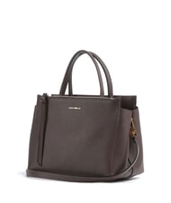 COCCINELLE ARLETTIS Hammered leather handbag brunette - Women’s Bags - 2