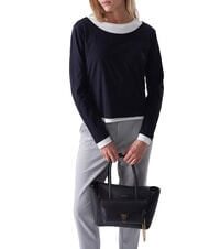 COCCINELLE DOUBLE BEAT Shoulder bag Black - Women’s Bags - 4