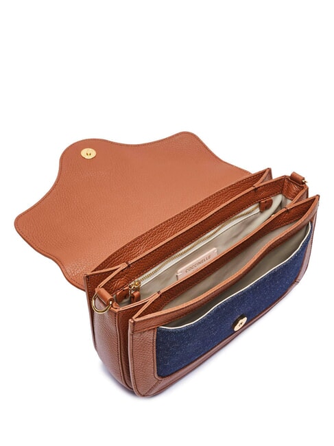 C-ME DENIM Shoulder bag blue den/cognac - Women’s Bags