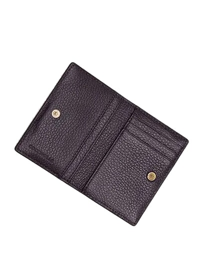 METALLIC SOFT Leather wallet plums - Women&rsquo;s Wallets