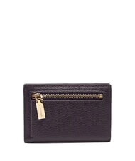 COCCINELLE METALLIC SOFT Leather wallet plums - Women&rsquo;s Wallets - 3