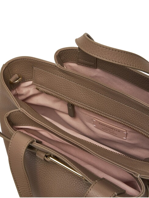 MALORY Hand shopper, with shoulder strap warm taupe - Women’s Bags