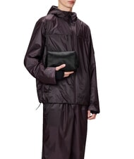 RAINS WASH BAG Beauty small coal - Beauty Case - 4