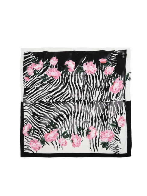ZEBRA Scarf with all-over print BLACK - Scarves