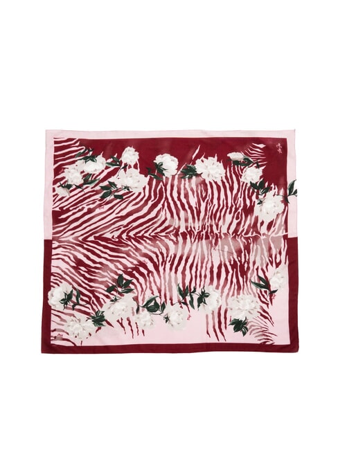 ZEBRA Scarf with all-over print raspberry - Scarves