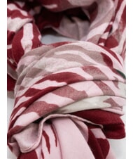 LIUJO ZEBRA Scarf with all-over print raspberry - Scarves - 3