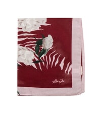 LIUJO ZEBRA Scarf with all-over print raspberry - Scarves - 4