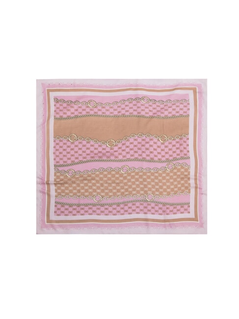 CHAIN Scarf with all-over print fragrant lilac - Scarves