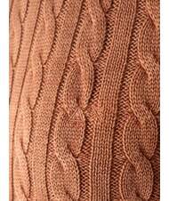 SUN68 VINTAGE Cable knit crew neck sweater - Men's Sweaters