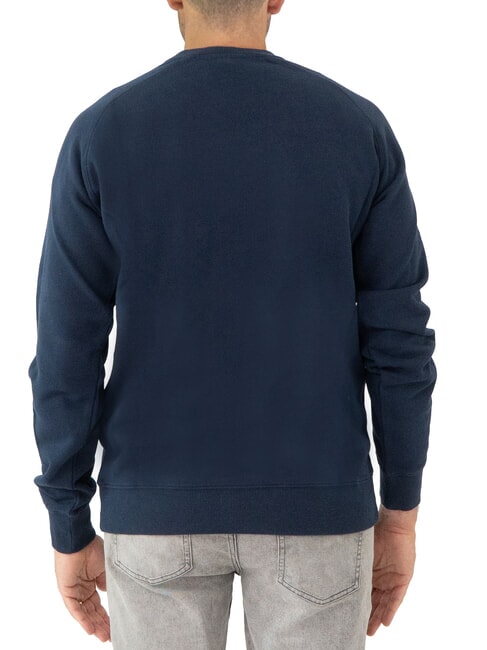 ROUND PRINT Crewneck sweatshirt with print navy blue - Sweatshirts