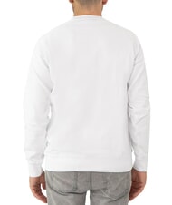 SUN68 ROUND PRINT Crewneck sweatshirt with print white - Sweatshirts - 3