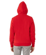 SUN68 MINI LOGO Full zip hoodie fire red - Sweatshirts - 4