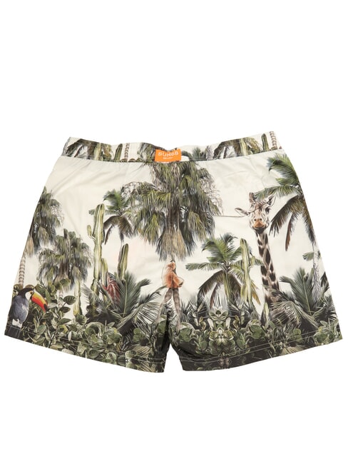 ANIMAL Men's beach costume cream white - Swimwear