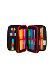 MILAN KICK AND SCORE 3-zip pencil case with school kit - Cases and Accessories