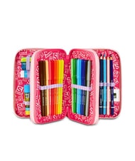 SJGANG CAT&AIR 3-zip pencil case with school kit - Cases and Accessories