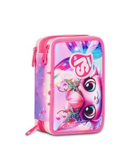 SJGANG CAT LED 3-zip pencil case with school kit fuxiafluo - Cases and Accessories - 6