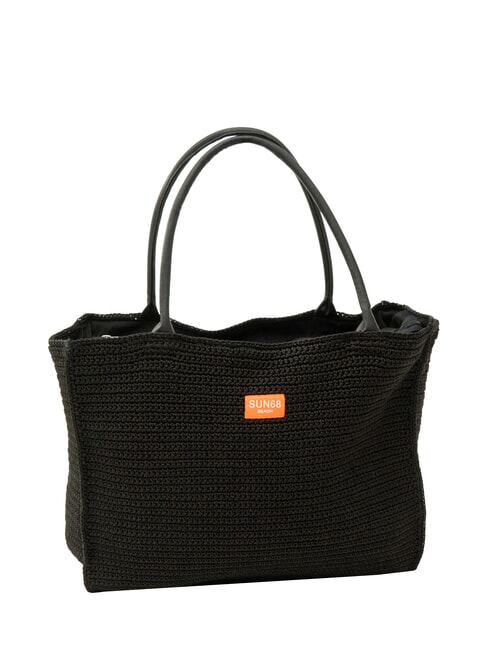 TWIST Shoulder beach bag black - Women’s Bags