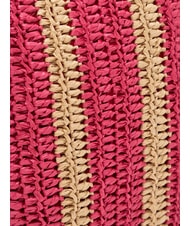 SUN68 RAFIA Raffia beach bag cream white/cyclamen - Women&rsquo;s Bags - 3