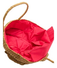 SUN68 RAFIA Raffia beach bag sand/cyclamen - Women&rsquo;s Bags - 5
