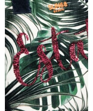 SUN68 FANCY SPONGE ALLOVER Canvas shoulder beach bag English green/cream white - Women&rsquo;s Bags - 3