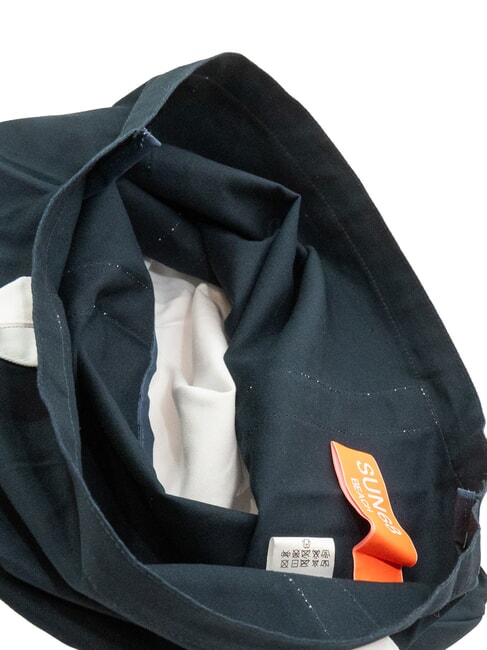 CABARDINE Canvas beach bag navy blue - Women’s Bags