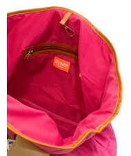 SUN68 LOGO BEACH Beach bag in canvas fuchsia - Women&rsquo;s Bags - 5
