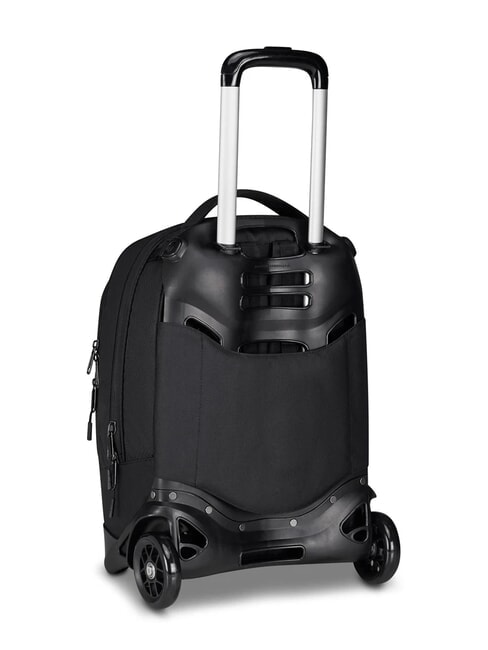 PLUS GRS LED 14" laptop trolley backpack jet black - Backpack trolleys