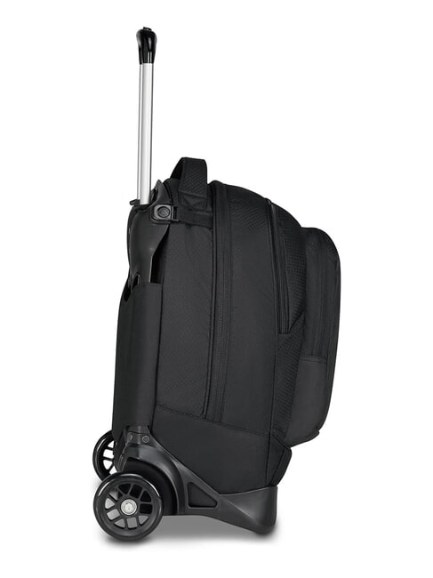 PLUS GRS LED 14" laptop trolley backpack jet black - Backpack trolleys