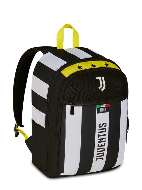 MAGIC GOAL Expandable backpack STRIPE BLACK / WHITE - Backpacks & School and Leisure