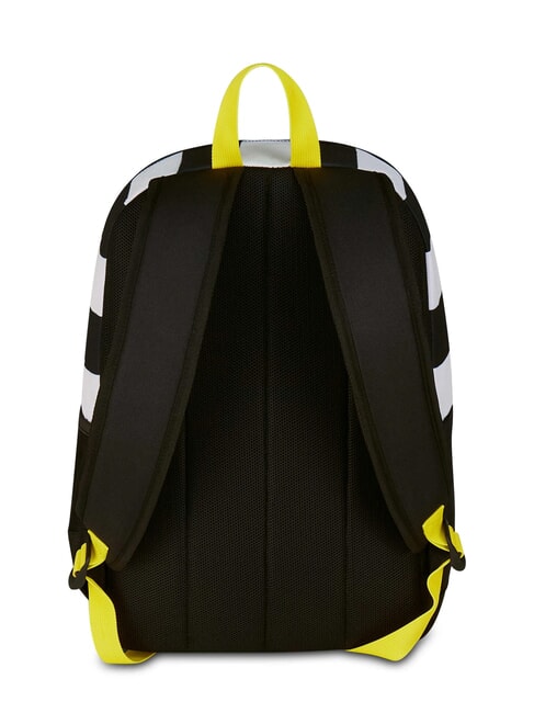 MAGIC GOAL Expandable backpack STRIPE BLACK / WHITE - Backpacks & School and Leisure