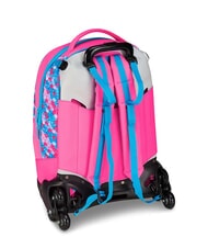 MERMAID M. FEVER 3-wheel detachable trolley backpack fluffy turquoise - Backpack trolleys - 7