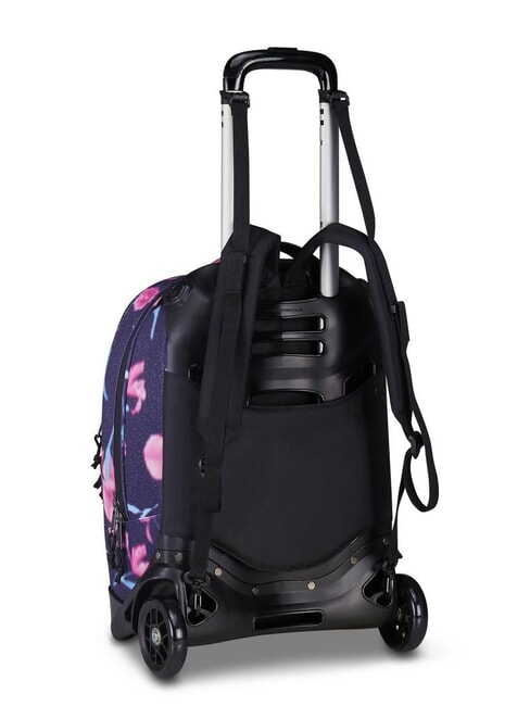 FANTASY 2-wheel detachable trolley backpack tender flowers - Backpack trolleys