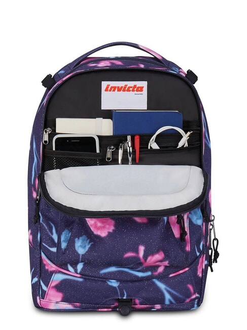 FANTASY 2-wheel detachable trolley backpack tender flowers - Backpack trolleys